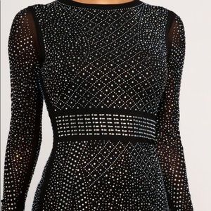 STUNNING bling mini dress